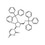 3’,5’-Bis-O-(triphenylmethyl)uridine