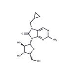 2-Amino-7-cyclopropyl methyl-7,8-dihydro-8-oxo-9-(beta-D-xylo furanosyl)purine