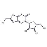 3-b-D-Ribofuranosyl-6-hydroxymethyl-furano[2,3-d]-pyrimidin-2-one