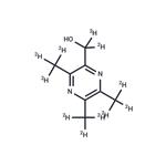 2-hydroxymethyl-3,5,6-trimethylpyrazine-d11