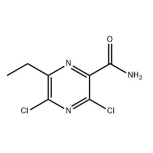 3,5-Dichloro-6-ethylpyrazinecarboxamide