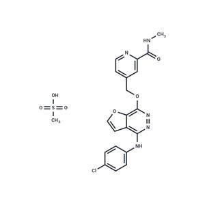 Telatinib mesylate