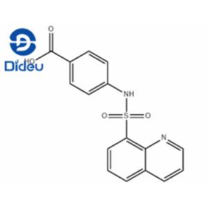 4-[(8-QUINOLINYLSULFONYL)AMINO]BENZOIC ACID