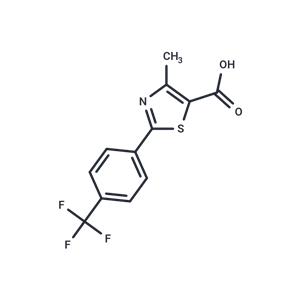 4-methyl-2-(4-(trifluoromethyl)phenyl)thiazole-5-carboxylic acid