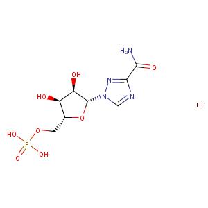 Ribavirin 5'-monophosphate (lithium salt)