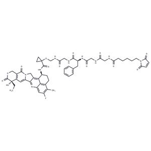 MC-Gly-Gly-Phe-Gly-amide-cyclopropanol-amide-Exatecan