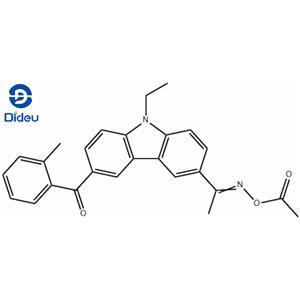 1-[9-Ethyl-6-(2-methylbenzoyl)-9H-carbazol-3-yl]ethanone 1-(O-acetyloxime)