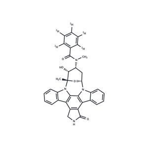 O-Desmethyl Midostaurin-d5