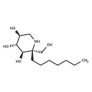 5-C-heptyl-DNJ