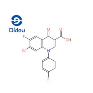 1-(p-Fluoro-phenyl-6-fluoro-7-chloro-4-oxo-3-quinolinecarboxylic acid