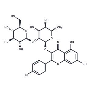 Kaempferol-3-O-β-D-glucosyl(1-2)rhamnoside