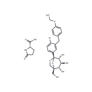 Ertugliflozin L-pyroglutamic acid