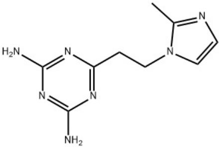 2,4-DIAMINO-6-[2-(2-METHYL-1-IMIDAZOLYL)ETHYL]-1,3,5-TRIAZINE