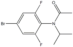 N-(4-bromo-2,6-difluorophenyl)-N-propan-2-ylacetamide?