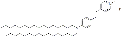 4-(4-(DIHEXADECYLAMINO)STYRYL)-N-METHYLPYRIDINIUM IODIDE