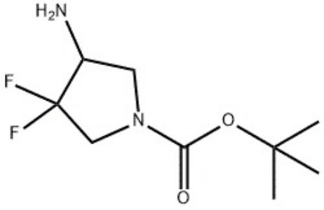 tert-butyl 4-amino-3,3-difluoropyrrolidine-1-carboxylate