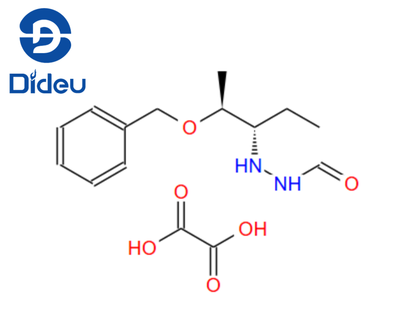 N'-((2S,3S)-2-(Benzyloxy)pentan-3-yl)formohydrazide oxalate