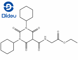 [(1,3-Dicyclohexyl-2,4,6-trioxo-hexahydro-pyrimidine-5-carbonyl)-amino]-acetic acid ethyl ester