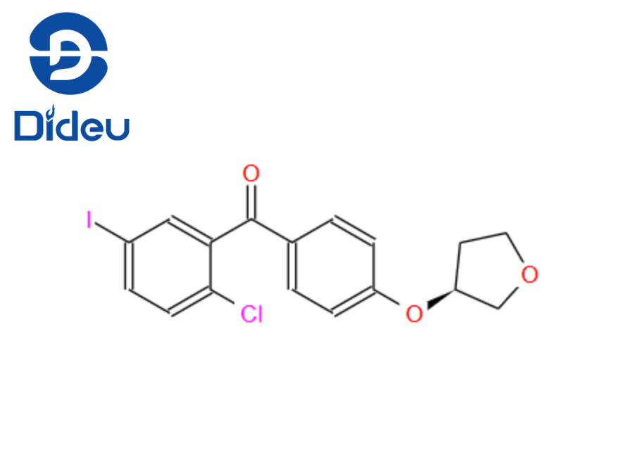 (2-Chloro-5-iodophenyl)[4-[[(3S)-tetrahydro-3-furanyl]oxy]phenyl]methanone