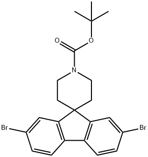 Spiro[9H-fluorene-9,4'-piperidine]-1'-carboxylic acid, 2,7-dibromo-, 1,1-dimethylethyl ester