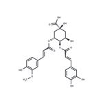 3-Feruloyl-4-caffeoylquinic acid