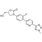 856866-72-3 3-[3-Fluoro-4-[6-(2-methyl-2H-tetrazol-5-yl)-3-pyridinyl]phenyl]-5-(hydroxymethyl)-2-oxazolidinone