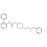 1-(2-(3-((4-carbamoylpiperidin-1-yl)methyl)-N-methylbenzamido)ethyl)piperidin-4-yl [1,1'-biphenyl]-2-ylcarbamate