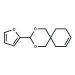 2,4-Dioxaspiro(5.5)undec-8-ene, 3-(2-furanyl)-