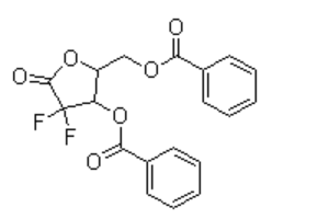 2-Deoxy-2,2-difluoro-D-erythro-pentafuranous-1-ulose-3,5-dibenzoate