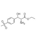 D-threo-beta-Methylsulfonylphenylserine ethyl ester