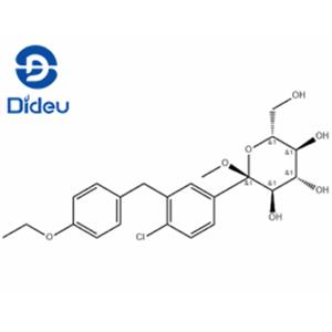 Methyl 1-C-[4-chloro-3-[(4-ethoxyphenyl)methyl]phenyl]-alpha-D-glucopyranoside