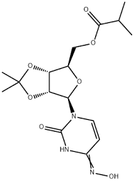 ((3aR,4R,6R,6aR)-6-((E)-4-(hydroxyimino)-2-oxo-3,4-dihydropyrimidin-1(2H)-yl)-2,2-dimethyltetrahydrofuro[3,4-d][1,3]dioxol-4-yl)methyl isobutyrate