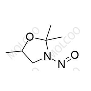 2,2,5-trimethyl-3-nitrosooxazolidine