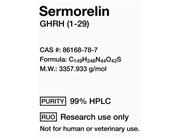  Sermorelin 5mg 10mg(GHRH (1-29)