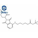 Propanoic acid, 3-[2-[[2-(2,6-dioxo-3-piperidinyl)-2,3-dihydro-1,3-dioxo-1H-isoindol-4-yl]amino]ethoxy]-, 1,1-dimethylethyl ester