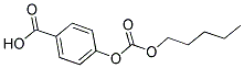 4-CARBOXYPHENYL N-AMYL CARBONATE Struktur