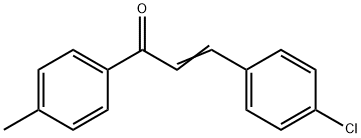 3-(4-CHLOROPHENYL)-1-(4-METHYLPHENYL)PROP-2-EN-1-ONE Struktur