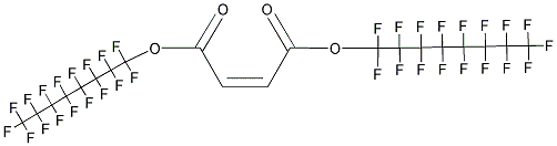 BIS(PERFLUOROOCTYL)MALEATE Struktur