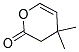 3,4-DIHYDRO-4,4-DIMETHYL-2H-PYRAN-2-ONE Struktur