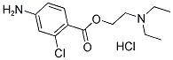 CHLOROPROCAINE HCL Struktur