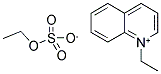 1-ETHYLQUINOLIUM ETHYL SULFATE Struktur