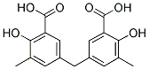 METHYLENEDI-O-CRESOTINIC ACID Struktur