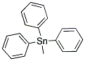 METHYLTRIPHENYLTIN Struktur