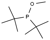 METHYL DI-T-BUTYLPHOSPHINITE Struktur