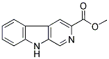 BETA-CARBOLINE-3-CARBOXYLIC ACID METHYL ESTER Struktur