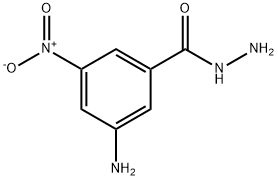 3-AMINO-5-NITROBENZHYDRAZIDE Struktur