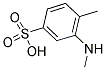 N,4-DIMETHYLMETANILIC ACID Struktur