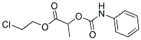 2-CHLOROETHYL LACTATE CARBANILATE Struktur