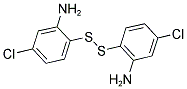 BIS(2-AMINO-4-CHLOROPHENYL)DISULPHIDE Struktur