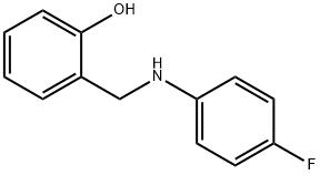 2-[(4-FLUORO-PHENYLAMINO)-METHYL]-PHENOL Structure